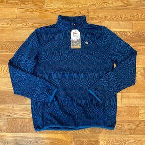 Avalanche Outdoor Supply Co Quarter Snap Rossmore Tapestry Aztec M Blue NWT